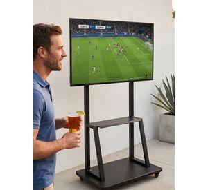 Soporte Base TV Móvil Con Ruedas 32¨ 55´pulgadas 55kg Soporte TV Portátil