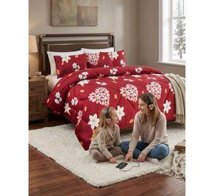 Cubrecama Plush 2 Plazas con Chiporro Térmico Extra Suave Invierno 09