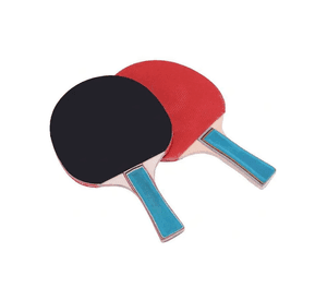 Pack de 2 paletas de ping pong 3 Star roja y negro