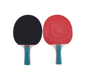 Pack de 2 paletas de ping pong 3 Star roja y negro