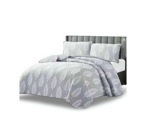 CUBRECAMA QUILT TUFTING DE LUJO SUAVE 2 PLAZAS T-05