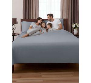 Sábana de Polar Ultra Suave Máxima Calidez y Confort Gris King