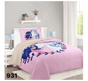 Cubrecama Sherpa 1.5 Plazas - Princesa Anastasia M931