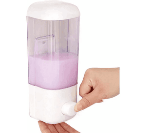 Dispensador De Jabon Lavaloza Alcohol Gel Manos Blanco 300ml