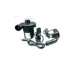 Inflador eléctrico multifuncional para colchón, 220V/12V, color negro