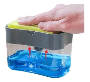 Dispensador 2 En 1 Para Lava Loza.