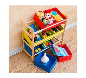 Estante Infantil Organizador De Juguetes Repisa 64x28 5x60cm