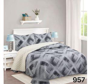 Cubrecama Quilt Sherpa 1.5 Plazas - Patagónico M957
