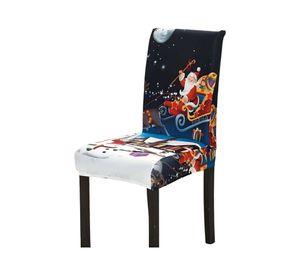 PACK DE 6 FUNDAS PARA SILLAS DE NAVIDAD N07