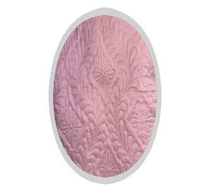 CUBRECAMA ELEGANTE QUILT VERANO KING - SUPER KING 250 CM X 270 CM ROSA