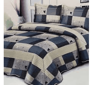 Cubrecama quilt verano 2 plazas varios diseños g18