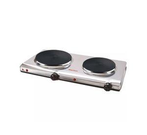 Cocina Encimera Electrica 2 Platos 22500W Dinamic Inox Duo