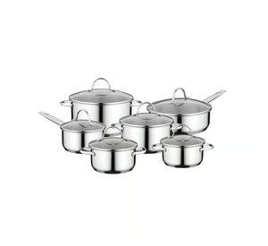 Juego Ollas Cocina Inducción Cacerolas Sartén Lau