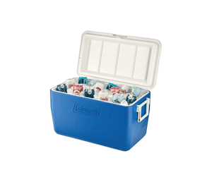 Cooler Coleman Chiller 45,4 Lts - Azul Ocean -