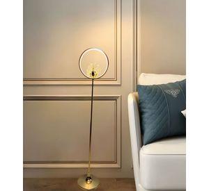 Lámpara Pie Minimalista Decorativa Pedestal Vertical Jhn