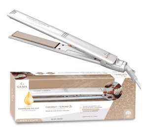 Plancha Cabello Gama Elegance Coco Almendra