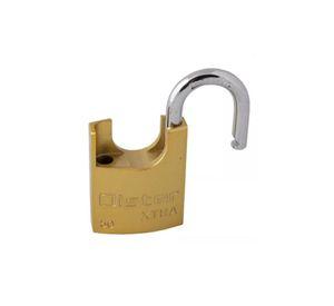 Candado oister xtra con hombro 50mm color amarillo