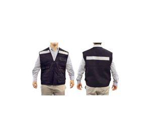 Chaleco Geologo Poplin Con Cinta Reflectante