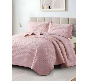 CUBRECAMA QUILT DELGADO TUFTING DE LUJO SUAVE 2 PLAZAS Q4