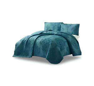 CUBRECAMA QUILT DELGADO TUFTING DE LUJO SUAVE PLAZA Y MEDIA K3