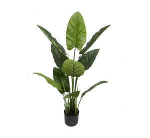 Planta Artificial Decorativa 1 20cm Interior Con Macetero