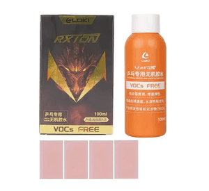 Pegamento Soluble Al Agua Tenis De Mesa - Ping Pong - Loki Color Naranja Tipo De Mango