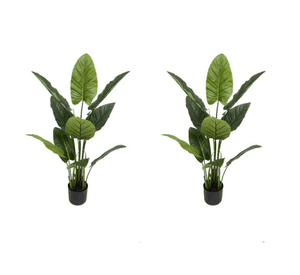 Planta Artificial Decorativa 1 20cm Interior Con Macetero