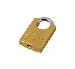 Candado oister xtra con hombro 40mm color amarillo