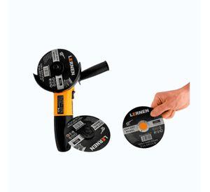 Esmeril Angular Electrico Lernen 125mm 720w Con 8 Discos