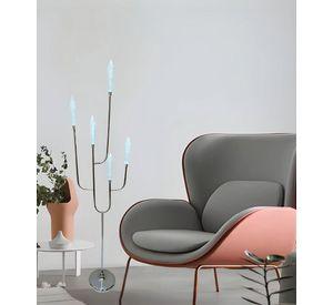 Lámpara Pie Decorativa Elegante Candelabro Moderno Jhn