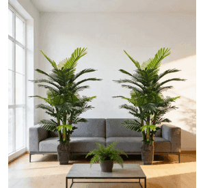 Planta Artificial Palmera Decorativa 1,50CM Para Hogar