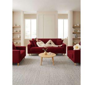 Set Cubre Sillón 3+1+1 Protector de Tela Reforzada - Lavable y Resistente 04