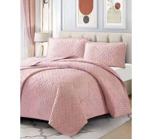 CUBRECAMA QUILT DELGADO TUFTING DE LUJO SUAVE 2 PLAZAS L5