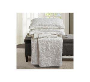 Quilt Andes Bordado Florencia Gris