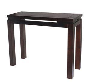 MESA DE ARRIMO MARTINA COLOR MADERA CHOCOLATE