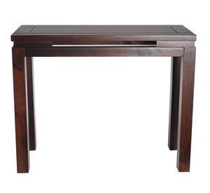 MESA DE ARRIMO MARTINA COLOR MADERA CHOCOLATE