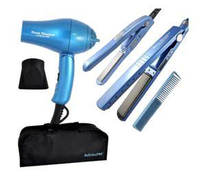 Kit Travel BaBylissPRO 4 unidades Plancha Ionica 32mm+Sec+Plan Mini