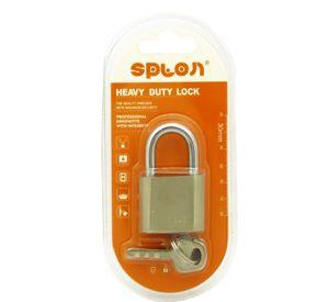 JKOLM0247-3290set x 2 CANDADO 30 MM SPLON GRIS TOP SECURITY CON 4 LLAVES EN BLISTER DOBLE