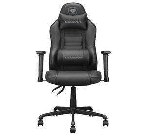 Silla Gamer - Cougar Fusion S - Black - Soporte Máx. 120 Kg
