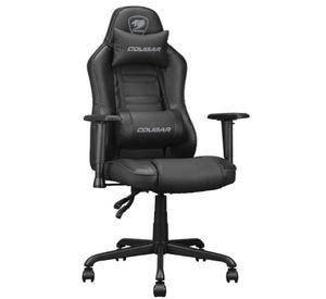 Silla Gamer - Cougar Fusion S - Black - Soporte Máx. 120 Kg