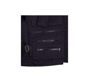 Chaleco Geólogo Poplin Negro