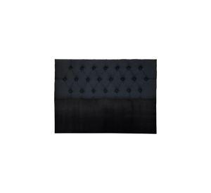 Respaldo Super King Piso Capitone Premiun 200x140 CM Negro Lino