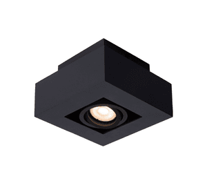 Lámpara de Techo Direccional Xirax Negro 1xGU10