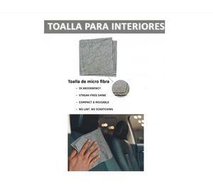 Kit Cepillos De Microfibra Auto Hogar Interior Y Exterior