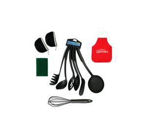 Juego de Ollas Granito 23 piezas Bateria de Cocina Verde