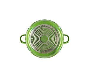 Juego de Ollas Granito 23 piezas Bateria de Cocina Verde
