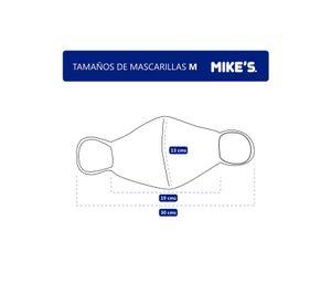 Mascarilla Antifluido Lavable Mike's Dentista