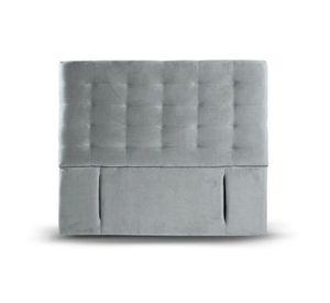 RESPALDO NAPOLES TELA GRIS KING