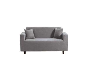 Funda De Sofá Elástica Cuadrillé: Renueva Tu Living En Minutos (2 Cuerpos)2