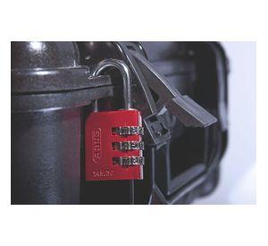 Candado Abus 145 40mm Aluminio Con Clave Rojo
